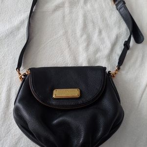 Marc by Marc Jacobs Black Peppled Leather Bag
